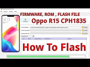 Oppo R15 CPH1835 Full Flash Stock Firmware - Dead Repair - Da File - Hang on Logo Restart Solved
