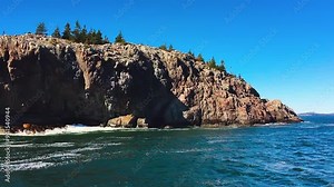 Acadia National Park during Ffoliage season, Autumn in the USA National Park