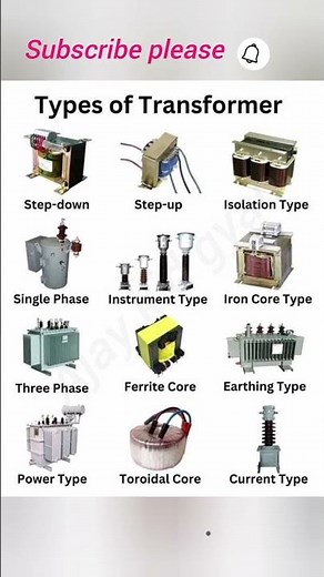 Types Of Transformer 🤔 ! Electronics 💡 @ajaykidgyan ||
