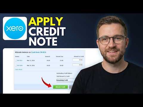 How to Apply a Credit Note to a Bill in Xero (Step By Step 2026)