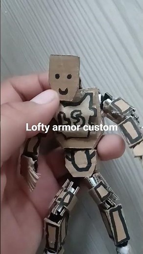 custom lofty armor #lego #stopmotion