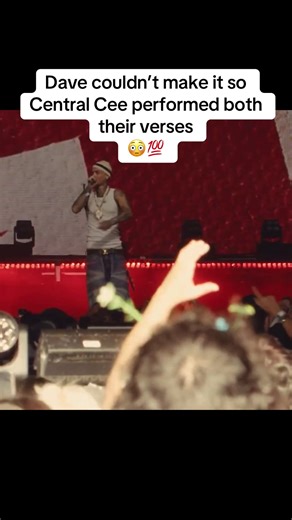 Central Cee Performs Dave's Verses Live