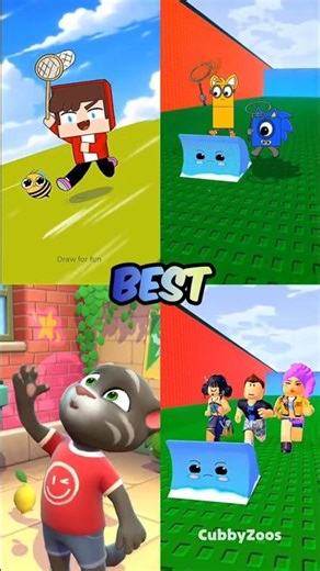 Escape Tsunami vs Numberblocks 🐝 #shorts #video #talkingtom #memes #animation #tom