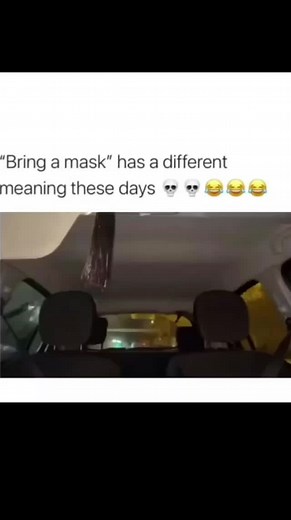 Funny Bank Robber Mask Fail - Hilarious Face Mask Meme