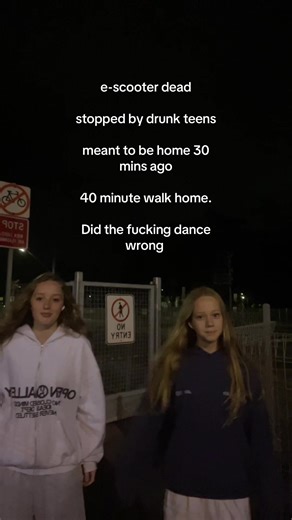 Teens on E-Scooters: Trouble and Wrong Dances