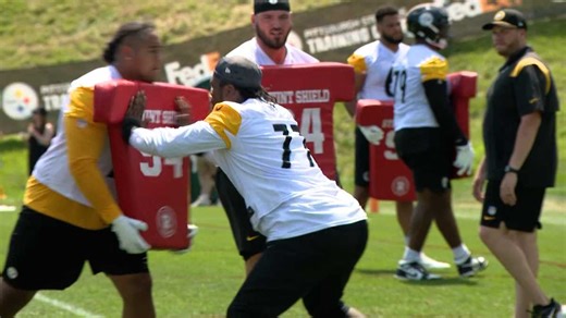Broderick Jones ready for challenge of protecting Steelers QB Aaron Rodgers' blind side