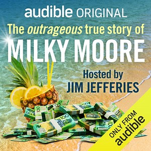 Now this is the definition of needing to hear something to believe it. Listen to 'The Outrageous True Story of Milky Moore, narrated by Jim Jefferies , now: https://adbl.co/3wh6hNK | Audible