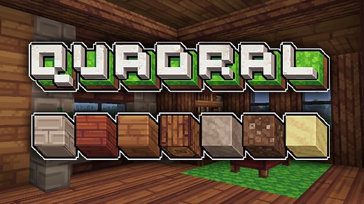 Quadral Texture Pack 1.21.10 / 1.21.9 / 1.21.8 | Download