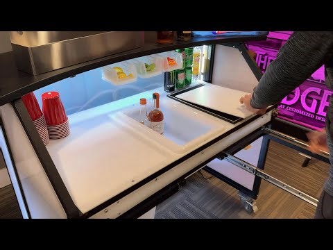 Fusion 48 Portable Bar Assembly – Great for Mobile Bartending & Brand Activations