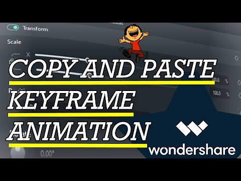 Copy and Paste Keyframe Animation: Filmora 12 Quick and Easy Tutorial