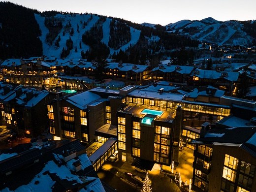 Nestled in the heart of mid-mountain's Silver Lake Village, just steps from the ski runs of Deer Valley Resort, the newly expanded Goldener Hirsch provides for a luxury mountain stay in an alpine village setting. | Deer Valley Resort