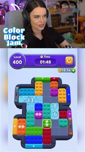 Can You Beat Level 400? 🤯 Color Block Jam | #shorts #gaming #mobilegame