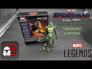 FOUR Years for this figure? Marvel Legends Marvel's Lizard Spider-man No Way Home Unboxing & Review