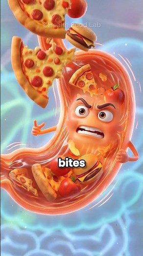 What Fast Eating Does to Your Stomach 😳