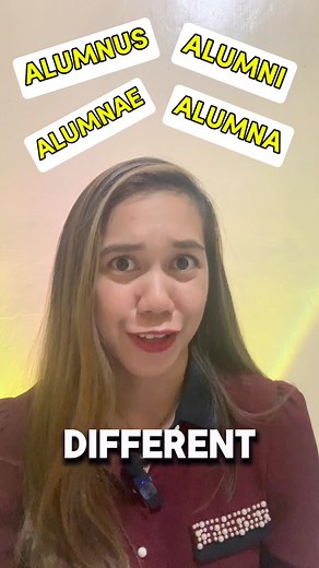 ALUMNI vs. ALUMNUS vs. ALUMNAE vs. ALUMNA #vocabulary #alumni | English Notes with Angie