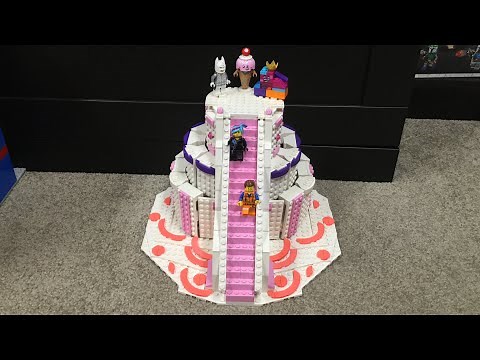 Lego Movie 2 Queen Watevra Wanabi’s Wedding Cake Moc Review!