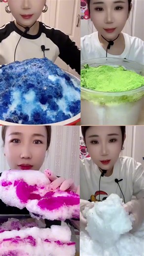 Satisfying Ice Eating ASMR Experience