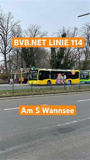 BVB.NET Linie 114 an der Endhaltestelle S Bahnhof Wannsee