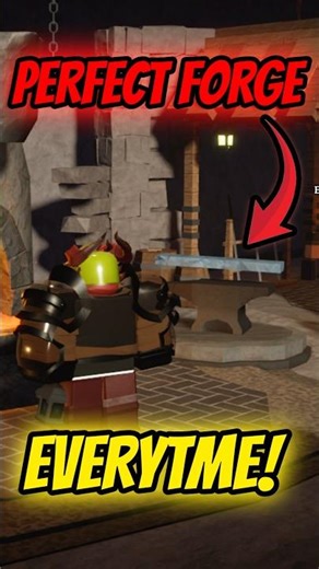 How to get a perfect FORGE EVERY TIME! Get master work every time in the forge! Use this glitch now!