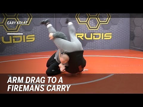 Arm Drag to a Firemans Carry: Wrestling Technique with Cary Kolat | RUDIS