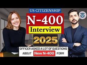 Real Interview, 2025 US Citizenship Interview & Test | N-400 Naturalization Interview 2025 I Citizen