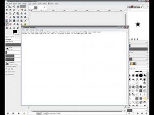 How To Make A Star In Gimp.