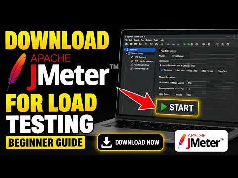 How to download JMeter for load testing data APIs - Beginner Guide