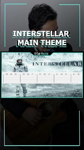 How To Play Interstellar Main Theme | Guitar Tutorial + TAB EASY