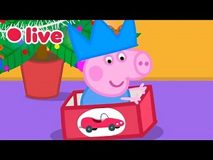 🔴 LIVE Peppa Pig Christmas Episodes! 🎄 Peppa Pig Full Episodes ☃️ Peppa Pig at Christmas