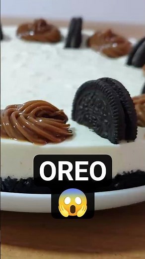 👉 NO-BAKE OREO CAKE 😱🔥 Super creamy and SO EASY