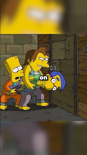 Bart And His Friends Get Kidnapped | The Simpsons | #shorts