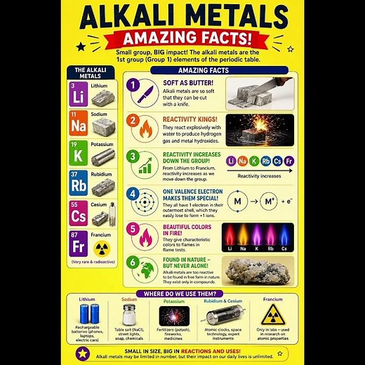 Soft like butter… but EXPLODE in water! 💥🔥 #AlkaliMetals