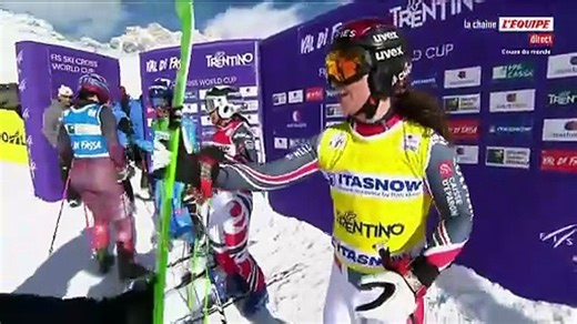 Marielle Berger Sabbatel termine 2e, Jade Grillet-Aubert 4e - Skicross - Coupe du monde - Val di Fas
