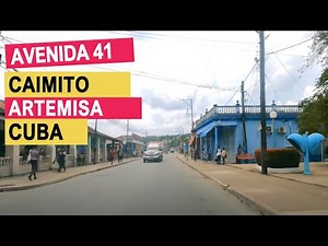 Manejando por Caimito Artemisa Cuba