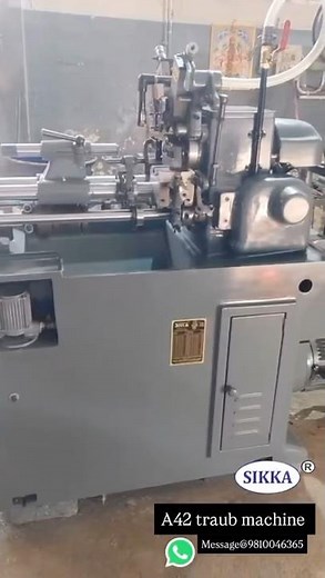 A42 Traub machine #machine #cncmill #cncsoftware #cnc #factoryproducts #machinerychannel #work