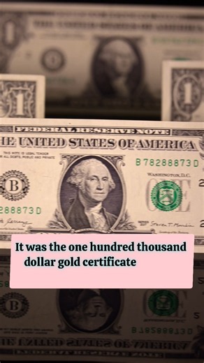 The Secret $100,000 US Dollar Bill! 🤯💵 #Shorts #Finance #Money #usa