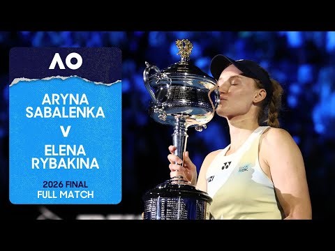 Aryna Sabalenka v Elena Rybakina Full Match | Australian Open 2026 Final