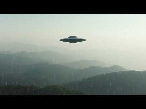 Witness the UFO in the Rain🛸 | Deep CE5 Meditation in Misty Mountains