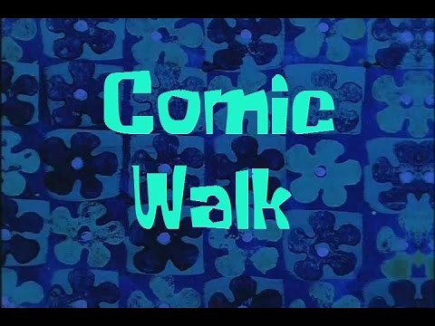 SpongeBob Production Music Comic Walk