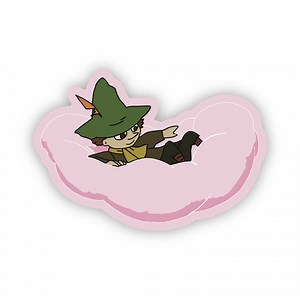 Snufkin Cloud Sticker - Etsy Canada