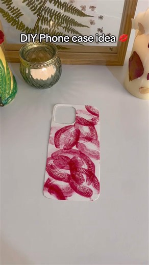 Custom phone case 💋🎀🍒 #diyideas #customphonecase #phonecase #diy