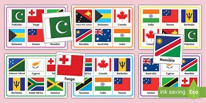 The Commonwealth Flags Bingo