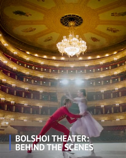 10K views · 749 reactions | Go behind the scenes at the Bolshoi Theater! | Future Russia | Facebook