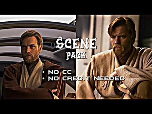 Obi-Wan Kenobi 4k scene pack | No CC and no credit needed | #starwars #scenepack