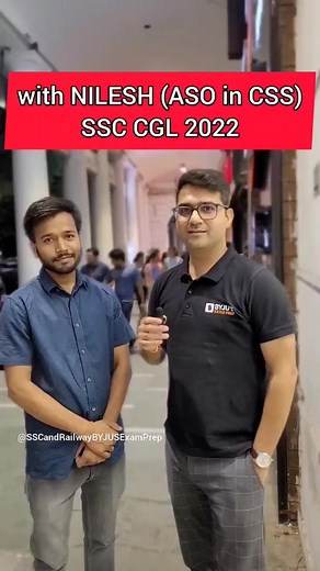 23K views · 71 reactions | SSC CGL Result 2022: Rapid Fire with SSC CGL Topper Nilesh (ASO in CSS) #SSC2023 #SSCCGL2022 #ssccglresult #Topper #govtjobs #sarkarinaukri #SSC #ssccgl #motivation | BYJU'S Exam Prep for SSC & Railway Exams | Facebook