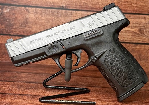 Smith & Wesson Sd40 Ve 40 S&w 4" Matte Silver - Bid Now