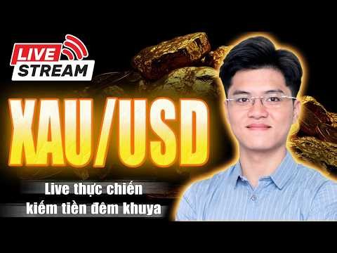 🔴 LIVE PHIÊN MỸ - Live Thực Chiến Giao Dịch Vàng GOLD, FOREX Ngày 19/03/2026