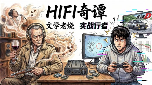 【HIFI奇谭】一杯酒与一把枪：当老烧遇上行者(乂度XD05 Pro不同维度实测)