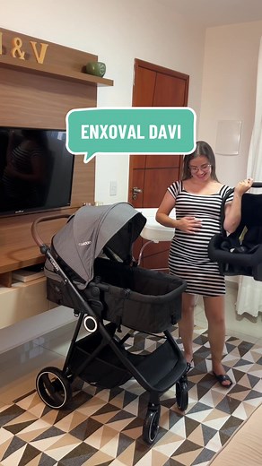 Enxoval do Davi: Carrinho Kiddo Cosmos e Bebê Conforto | Unboxing e Dicas