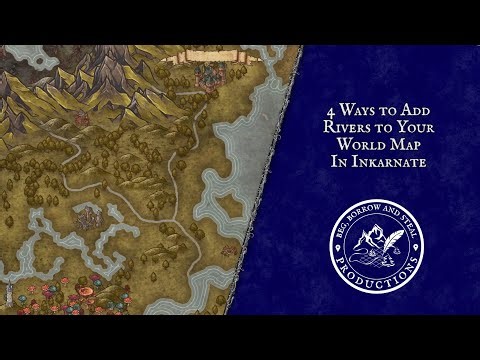 4 Ways to Add Rivers to World Maps in Inkarnate